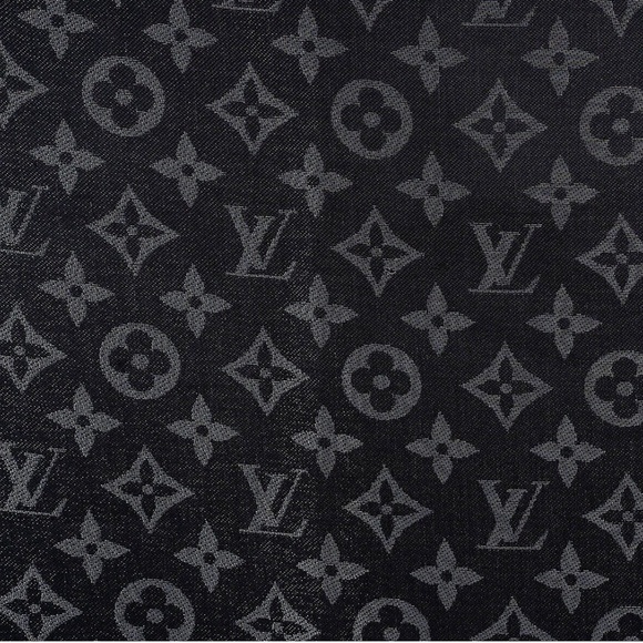 LOUIS VUITTON Monogram Shine Shawl - Black/Silver - NWoT! - Picture 4 of 12